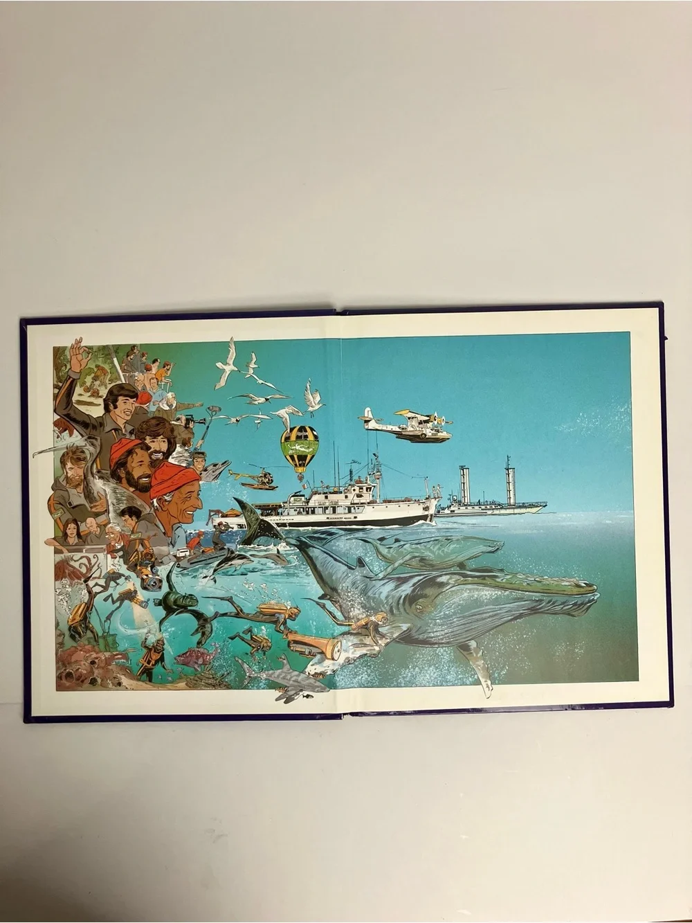 1997 La pieuvre rouge de Bornéo L'Aventure de l'équipe Cousteau en BD Livre Rare - Picture 4 of 17